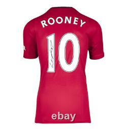 Wayne Rooney Signed Manchester United Shirt 2019/2020, Number 10 Gift Box