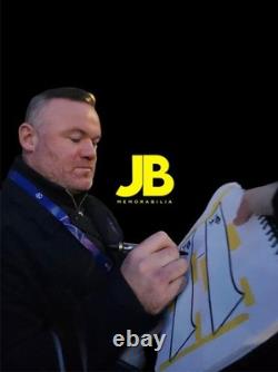 Wayne Rooney Signed Manchester United Shirt With COA And Photo Proof