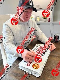 Wayne Rooney Signed Manchester United Street Sign- Sir Alex Ferguson Way £99