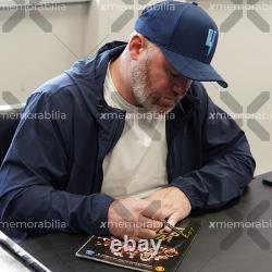 Wayne Rooney Signed Manchester United Testimonial Programme Autograph COA