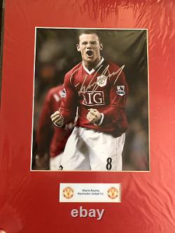 Wayne Rooney Signed Manchester United UACC