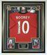 Wayne Rooney of Manchester United Signed Shirt Autographed Jersey Display