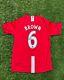 Wes Brown Signed Manchester United Shirt Legend Autograph